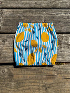 Snood en coton citronné