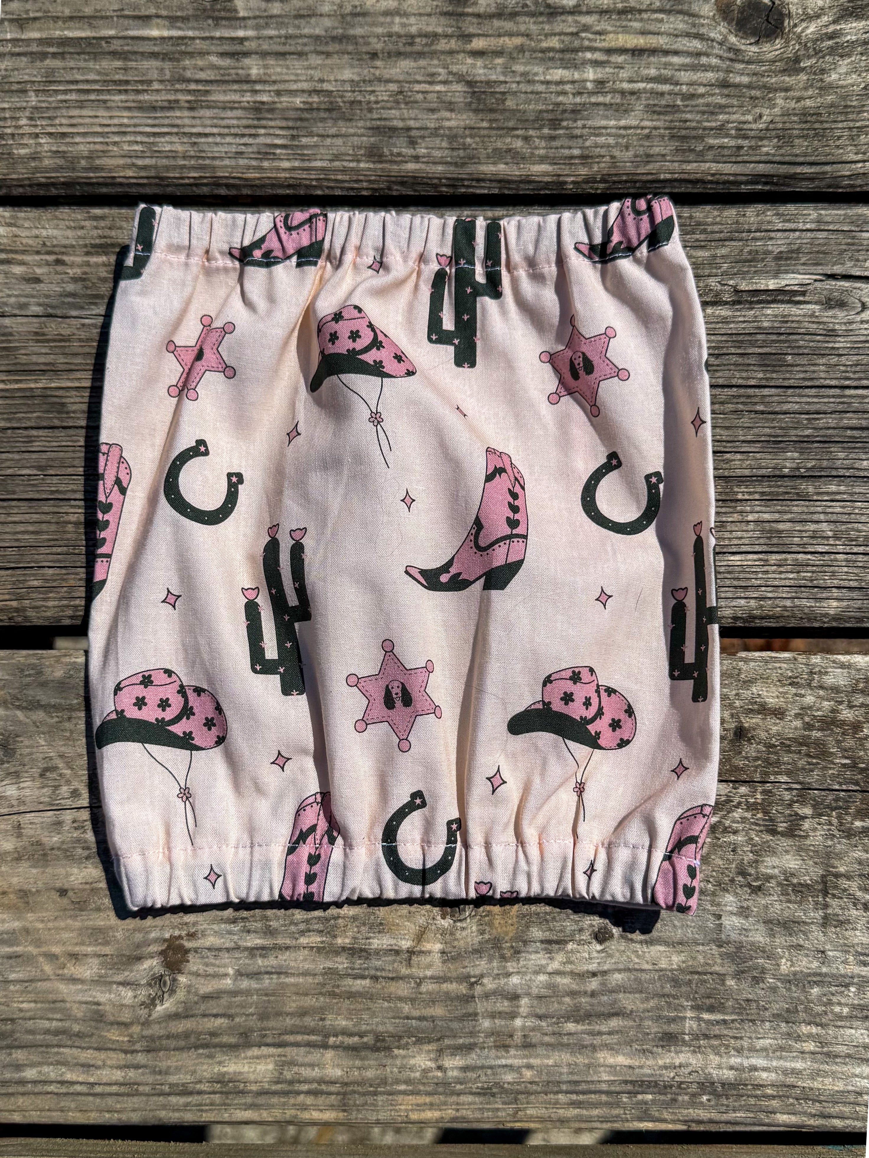 Snood en coton cowgirl