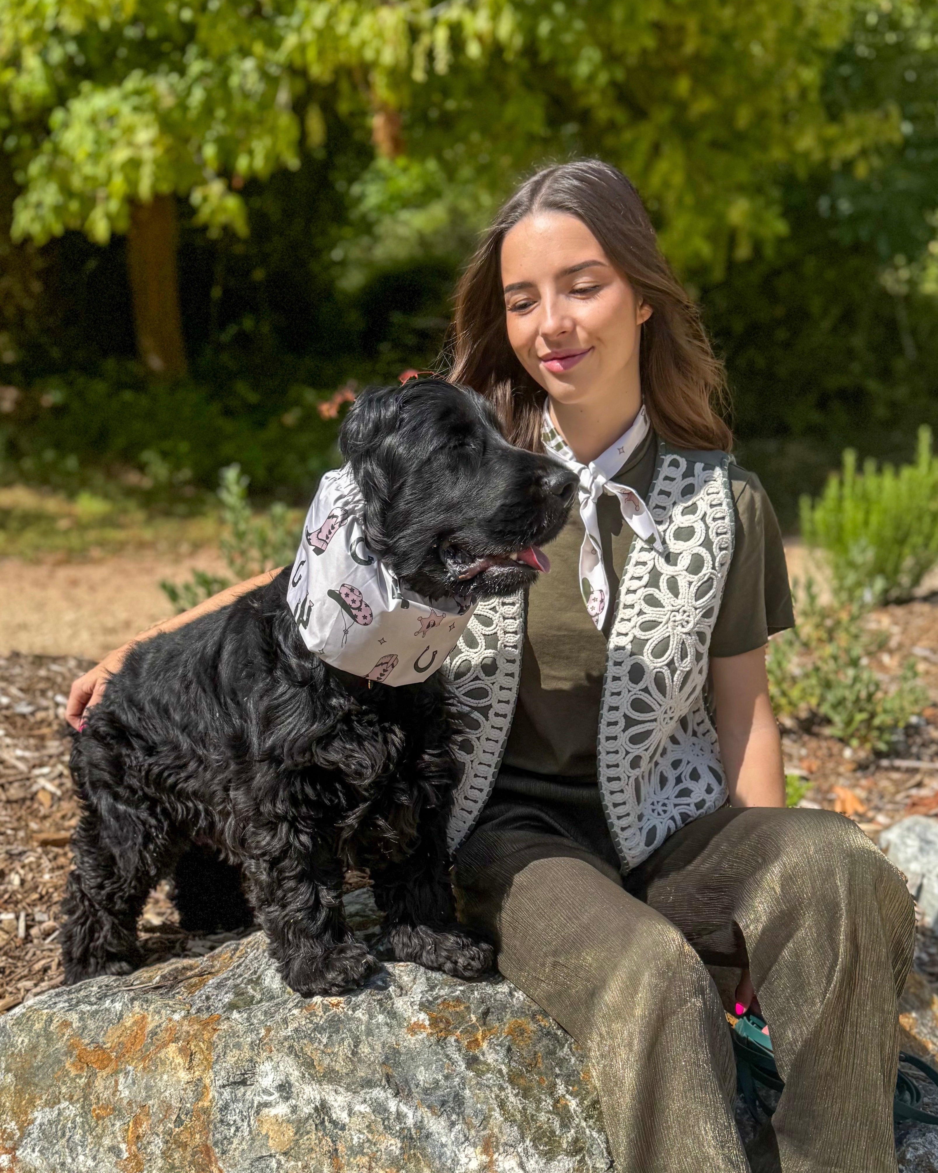 Snood imperméable cowgirl