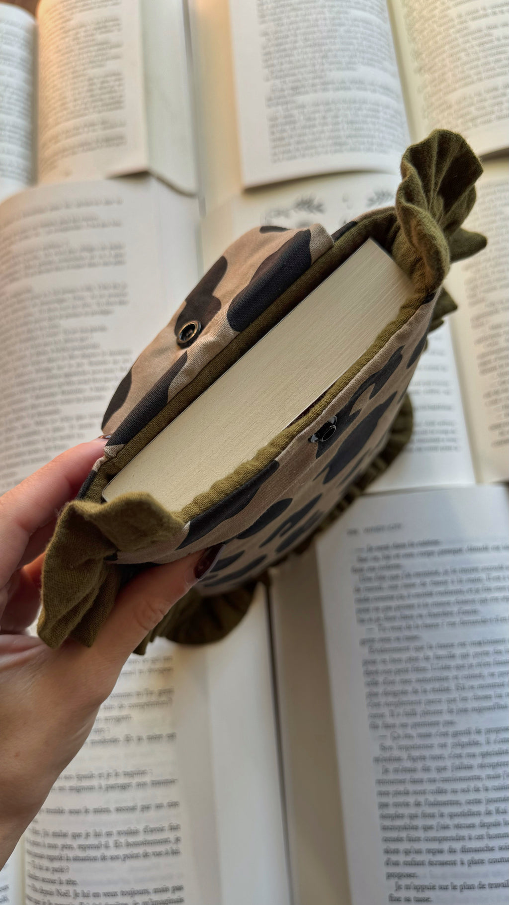 Housse Liseuses & Poche - Léopard