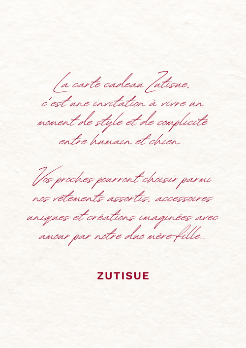 Carte Cadeau Zutisue